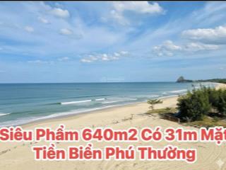 Chính chủ cần bán lô đất mặt biển phú thường.
giá 2x triệu/m2 địa chỉ thôn phú thường