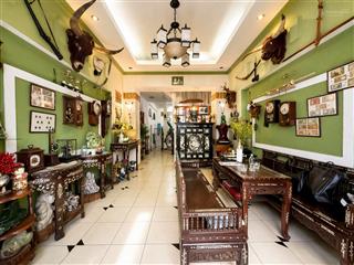 Hiếm! nhà mặt tiền khu đường hoa, phú nhuận, 4 x 23m, nội thất gỗ cẩn xà cừ, 24.9 tỷ