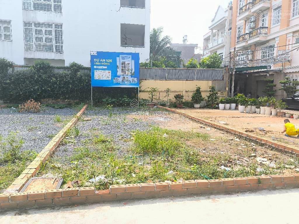 Bán đất thủ đức phường linh đông ( cũ) sát phạm văn đồng  dt 73m( 5,5m x 14m ) chỉ 6.7 tỷ tl