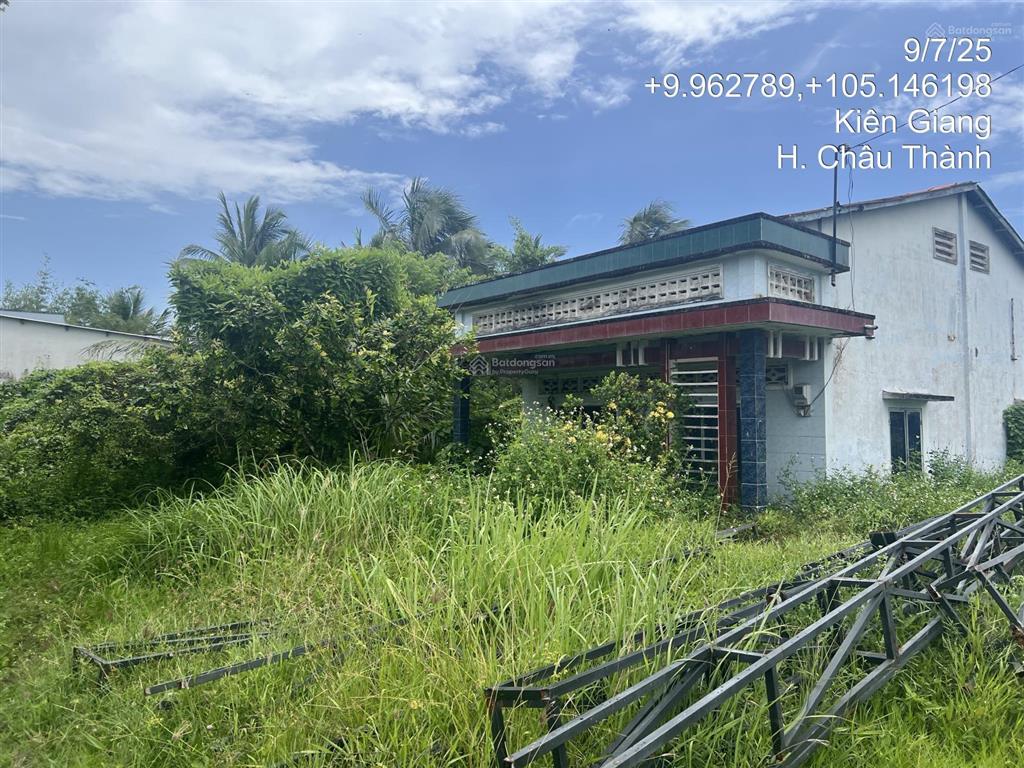 Lô đất 1.421m2 mặt tiền lộ giục tượng, xã giục tượng, châu thành, kiên giang giá chỉ 2.458 tỷ đồng
