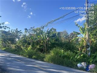 Phát mãi lô 1511m2 mặt tiền lộ vòng cung, tân thới, phong điền, cần thơ giá chỉ 2.6 tỷ đồng