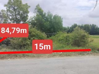 Lô đất 1.213m2 mặt tiền đường văn ngọc chính, p10, tp sóc trăng giá chỉ 2.9 tỷ đồng