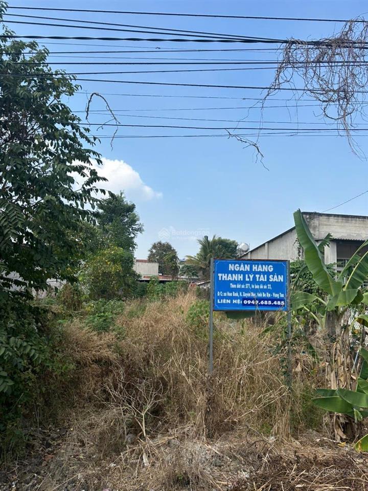 Bán đất 280m² tại xã hòa bình, xuyên mộc, bà rịa vũng tàu, giá 1,508 tỷ
