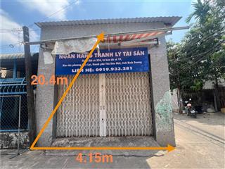 Ngân hàng thanh lý nhà tại hẻm nguyễn bình, phú lợi, tdm