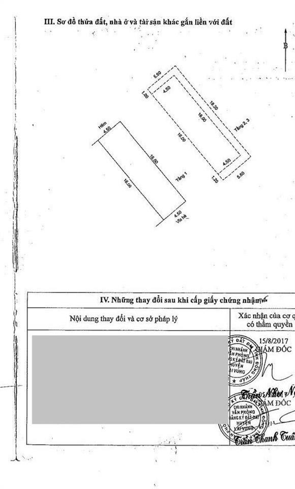 Chính chủ bán căn nhà 3 tầng kế bên chợ lai vung, giá 3.9 tỷ tl