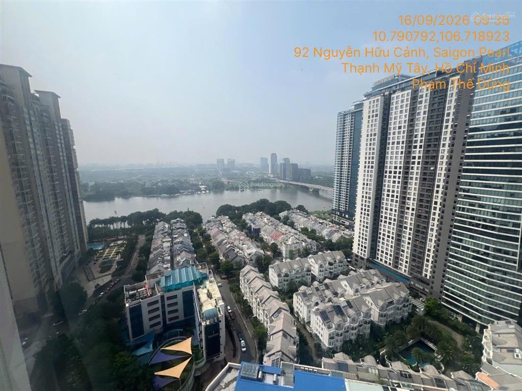 Căn hộ 2pn + 2wc tòa sapphire 1  saigon pearl  nguyễn hữu cảnh, phường 22, bình thạnh