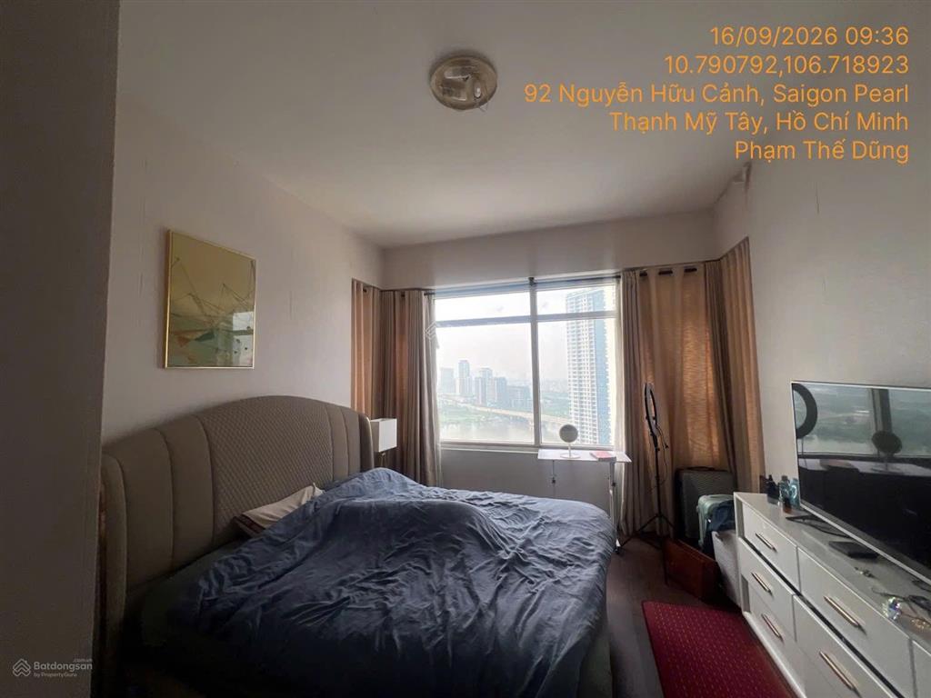 Căn hộ 2pn + 2wc tòa sapphire 1  saigon pearl  nguyễn hữu cảnh, phường 22, bình thạnh