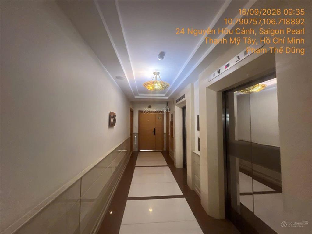 Căn hộ 2pn + 2wc tòa sapphire 1  saigon pearl  nguyễn hữu cảnh, phường 22, bình thạnh