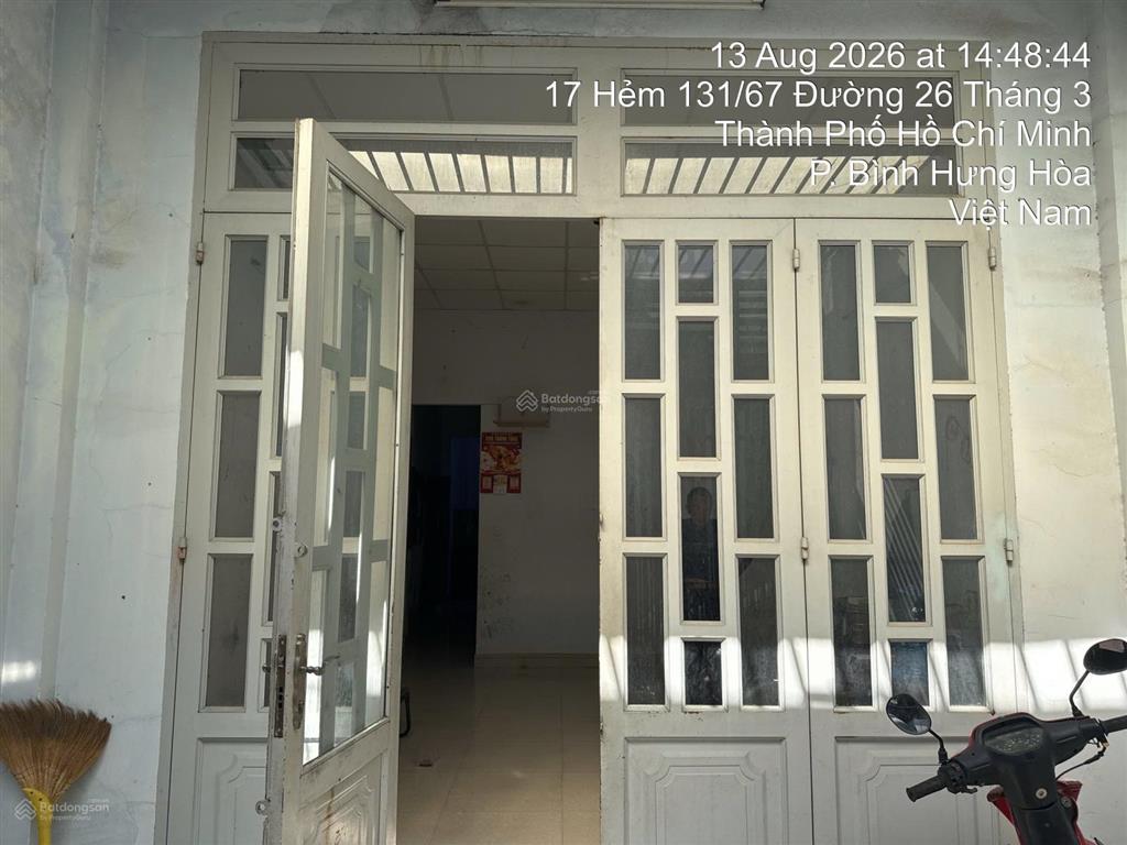 Ngân hàng thanh lý nhà hẻm 26 tháng 3, bình hưng hoà, bình tân