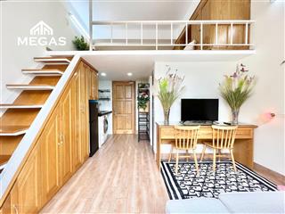 Cho thuê căn hộ gác ban công ngay vlu  tiện qua iuh  siu mới gần các khu tiện ích