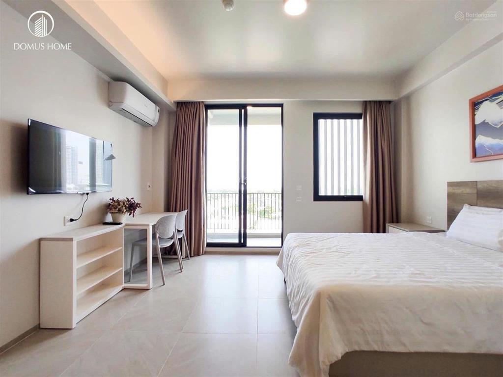 Cho thuê căn hộ mới xây ngay emart phan huy ích  full nội thất  thang máy