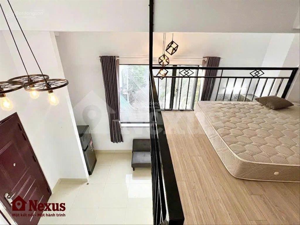 Căn hộ gác full nội thất  ngay vincom quang trung  40m2 siêu rộng