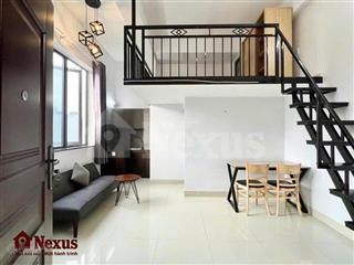 Căn hộ gác full nội thất  ngay vincom quang trung  40m2 siêu rộng