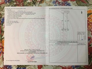 Bán đất tại lý nam đế, trảng bom, 2,85 tỷ, 114,8m2. chính chủ.