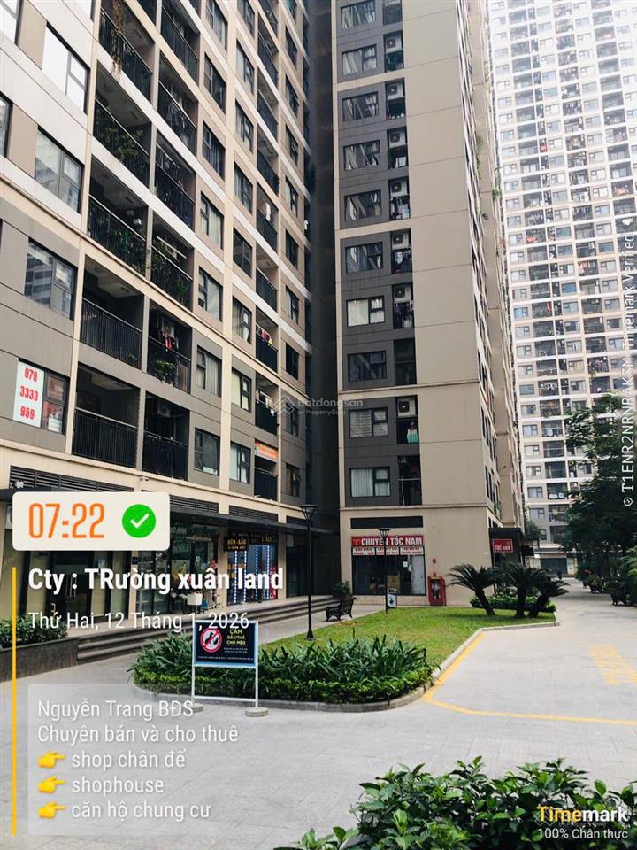 Cho thuê shop tầng 2 diện tích 54m2 giá thuê 12tr/tháng