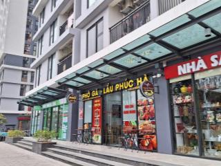 Cho thuê shop chân đế căn góc phân khu the canopy  vinhomes smart city