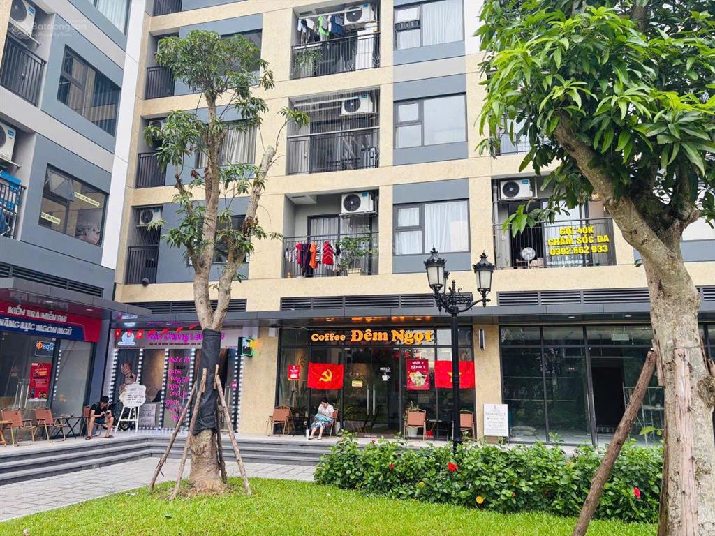 Cho thuê shop chân đế căn góc phân khu the canopy  vinhomes smart city