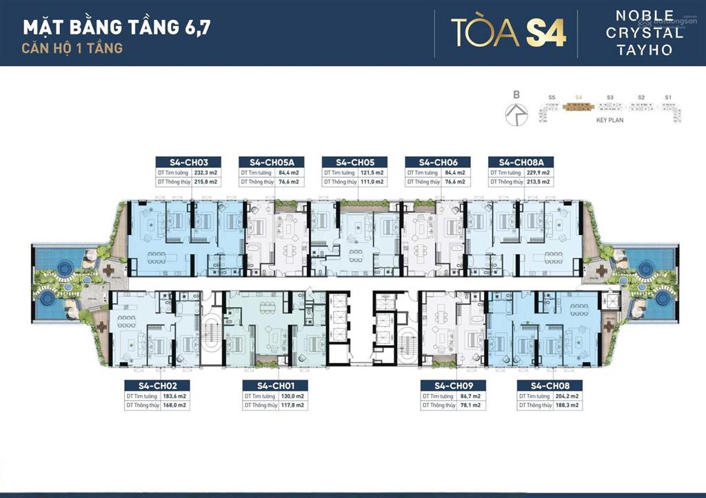 Noble crystal tây hồ suất nội bộ đợt 1  htls và ân hạn 48 tháng, vốn 2,4 tỷ ký ngay hđmb