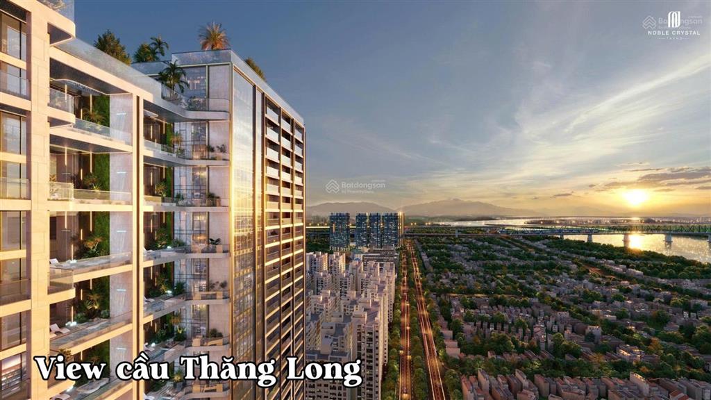 Noble crystal tây hồ suất nội bộ đợt 1  htls và ân hạn 48 tháng, vốn 2,4 tỷ ký ngay hđmb