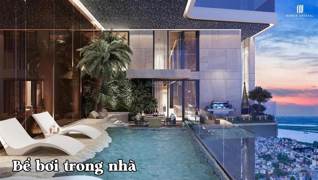 Noble crystal tây hồ suất nội bộ đợt 1  htls và ân hạn 48 tháng, vốn 2,4 tỷ ký ngay hđmb