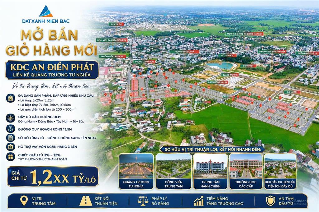 Lô đất đẹp dự án an điền phát  thích hợp an cư và đầu tư