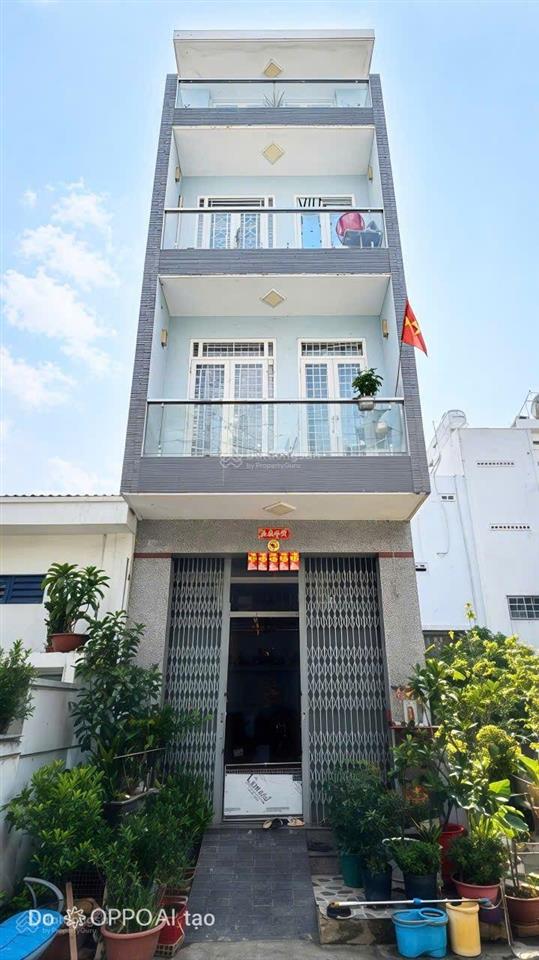 Ngay cư xá phú lâm a, gần vòng xoay phú lâm,q6, 68m2, 4pn, 4 tầng, hẻm 8m, cho thuê 14tr/tháng