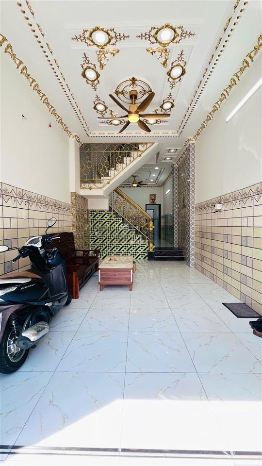 Nhà 4 tầng  hẻm 6m  mã lò  gần bệnh viện bình tân  phù hợp chdv, spa, văn phòng  7 tỷ 2