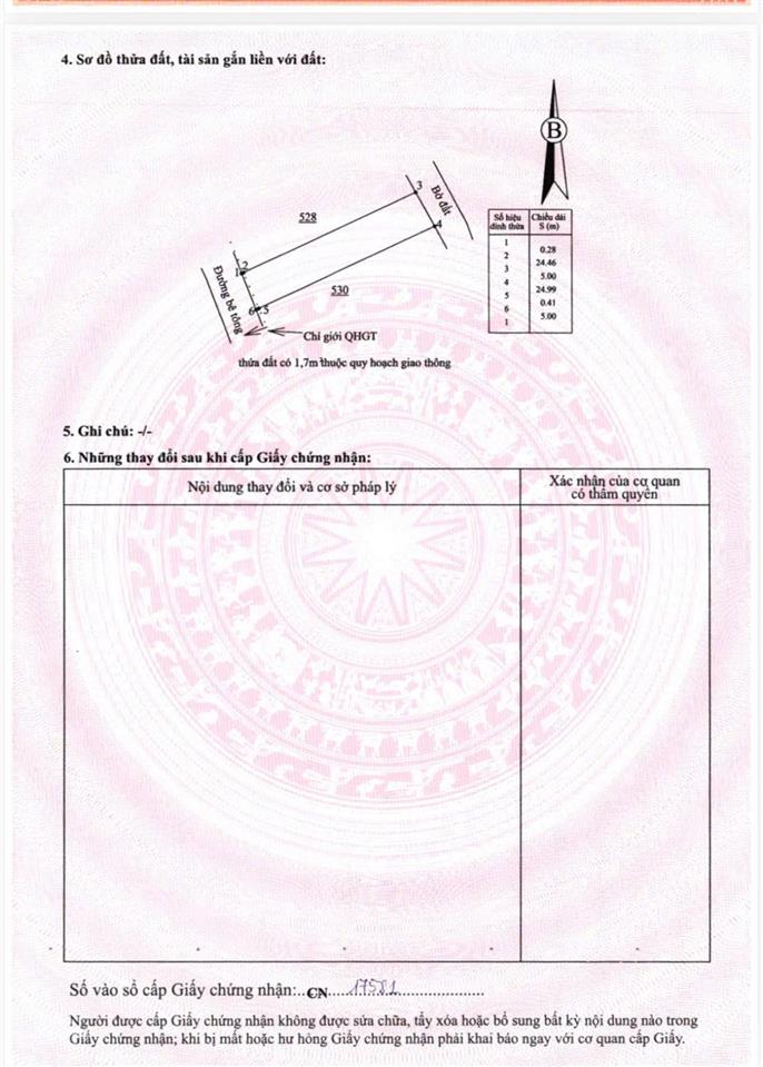 Bán gấp đất tại đối diện cây xăng hưng thịnh, 1,4 tỷ, 125 m2