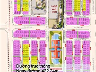 Liền kề mặt tiền 8m, sân vườn rộng, ngay đường 422 không lỗi giá tốt đầu tư