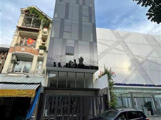Cho thuê nhà dt 6,5 x 30 , 5 tầng cmt8 q3 giáp tân bình