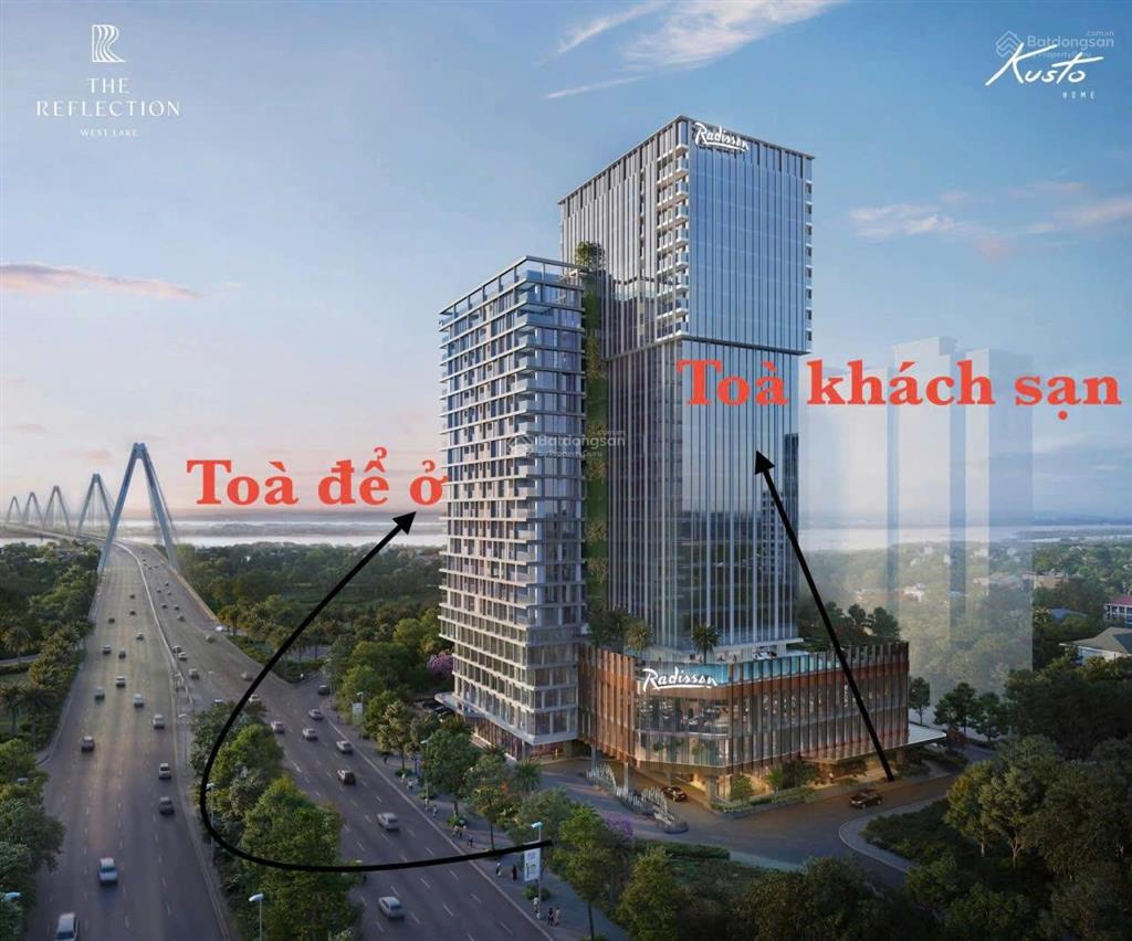 Quỹ căn đợt 1 căn 3pn 107m2 the reflection 699 lạc long quân của cđt kusto home, sở hữu lâu dài