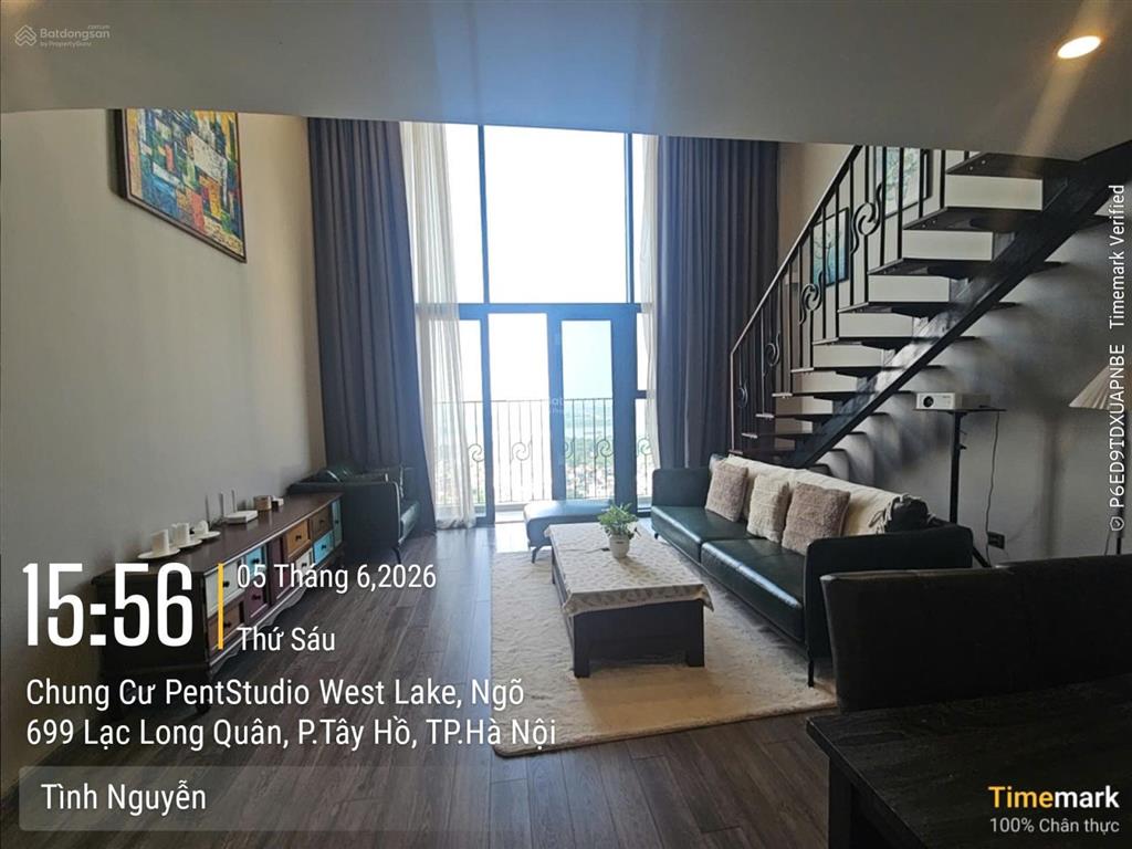 Chính chủ gửi bán gấp căn duplex pentstudio tây hồ dt trên sổ 45m2 full đồ, sẵn sổ đỏ, giá 8 tỷ