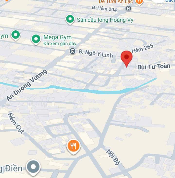 Chính chủ bán gấp nhà mặt tiền Bùi Tư Toàn, An Lạc, Bình Tân. Giá chỉ 8.85 tỷ - Sổ hồng