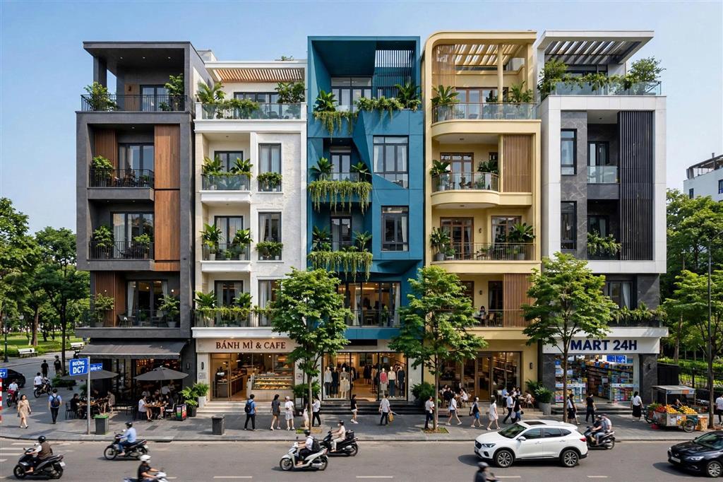 🔥 GIÁ SỐC ! MẶT TIỀN ĐƯỜNG DC7 - 56M² - 4 TẦNG - ĐỐI DIỆN CÔNG VIÊN - GIẢM 400TR CÒN 8.8