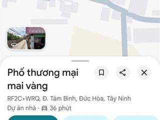 Chính Chủ Cho Thuê Nhà 2 Mặt Tiền Khu Thương Mại Mai Vàng - Đức Hòa Hạ, Long An - 8