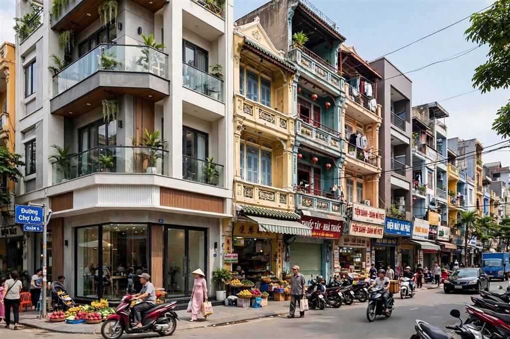 Bán Nhà Mặt Tiền Căn Góc Đường Chợ Lớn Quận 6 - Ngang 7M Hiếm - 115m2 - 23 Tỷ Có Dòng Tiền