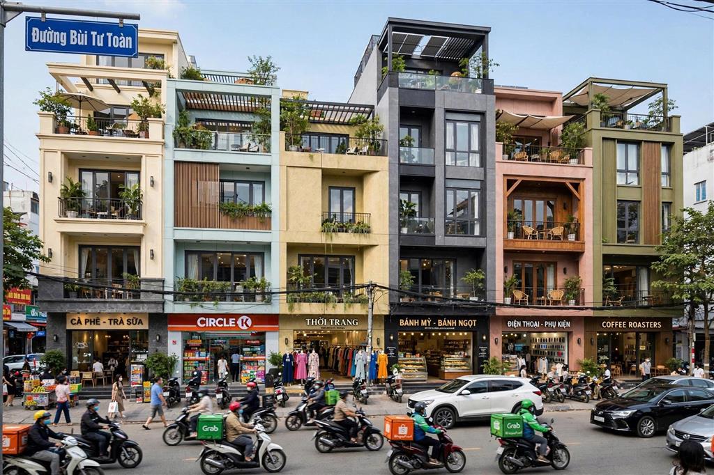 Bán Nhà Mặt Tiền Bùi Tư Toàn An Lạc Bình Tân  80m2 4 Tầng Mới 100% Ô Tô Vào Nhà 8.85 Tỷ