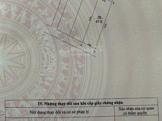 Bán đất tại bình minh, 57m2, pháp lý đầy đủ