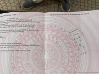 Chính chủ cần bán đất mặt đường nhựa 4 làn xe, trục chính xã vân hoà  sổ đỏ chính chủ