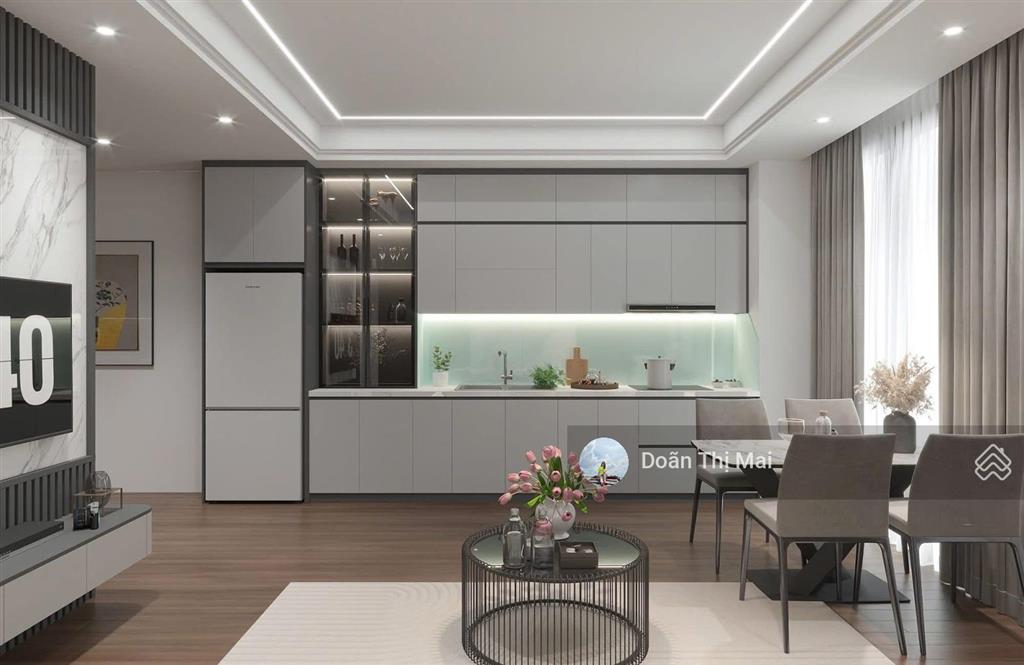 Bán gấp căn cc south building, trần thủ độ, 77m2, 2pn, 3 ban công