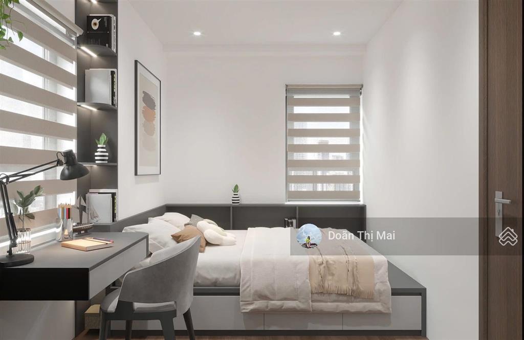 Bán gấp căn cc south building, trần thủ độ, 77m2, 2pn, 3 ban công