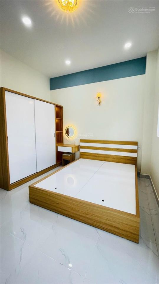 Gấp nhà mới full nội thất 2 tầng chỉ 4.38 tỷ hẻm 4m gần chợ tân hương tân phú