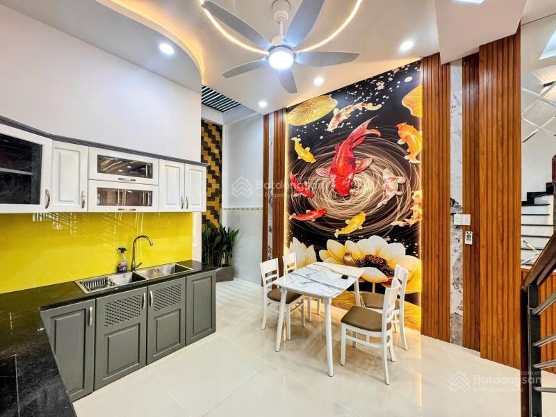 Siêu phẩm 3tầng 56m² full nôị thất hẻm oto gần lê văn quới 5,566 tỷ sổ a4