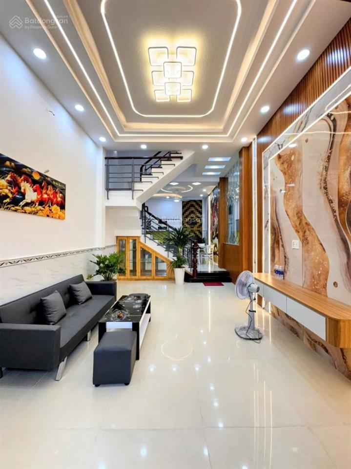 Siêu phẩm 3tầng 56m² full nôị thất hẻm oto gần lê văn quới 5,566 tỷ sổ a4