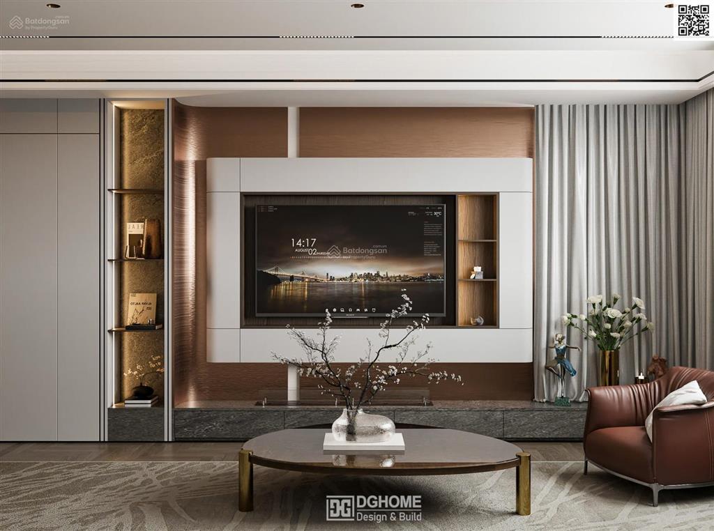 Chính chủ bán cc tại mulberry lane, 107m² 3n2wc giá 7,1 tỷ, sẵn sổ, full nội thất