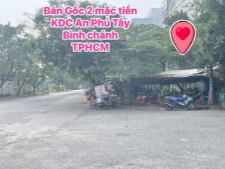 Bán gốc 146m2 2 mặt tiền kdc an phú tây, bình chánh ,tphcm
