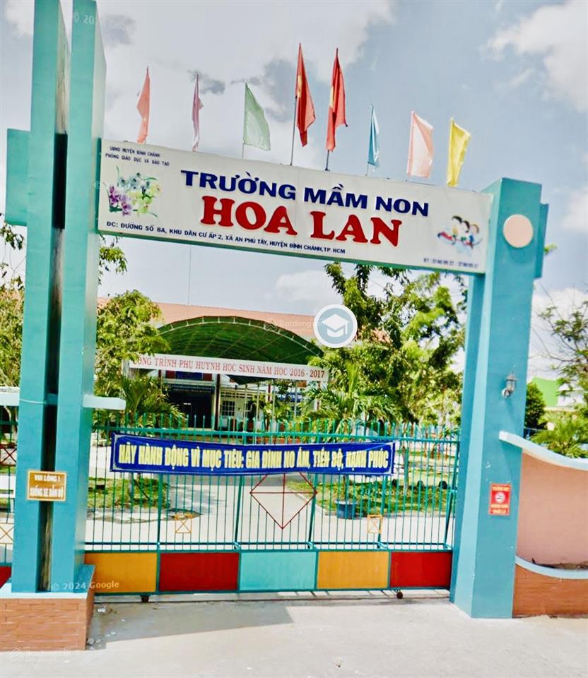 4tỷ450 bán nền kdc an phú tây đường số 7 bình chánh tphcm gần trường mầm non