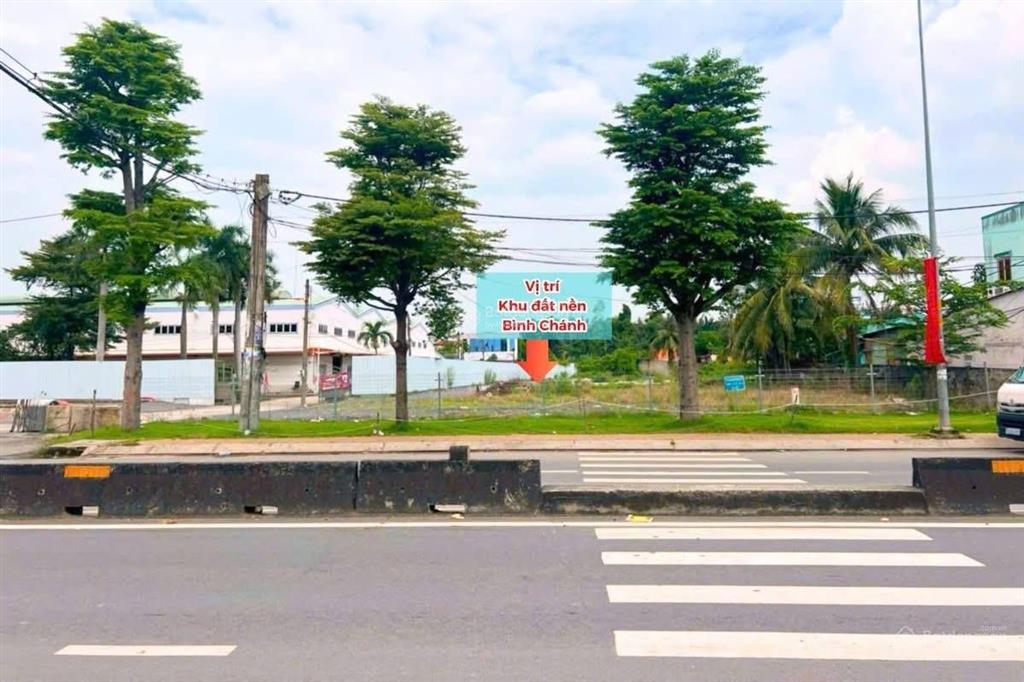 108m2 9tỷ bán đất mặt tiền kinh doanh nguyễn hữu trí tân túc, bình chánh tphcm