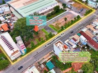 108m2 9tỷ bán đất mặt tiền kinh doanh nguyễn hữu trí tân túc, bình chánh tphcm
