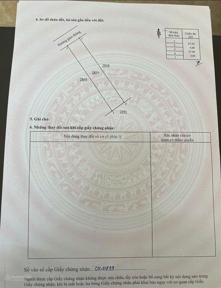 Bán đất nền diện tích 136,7m2 tại trần vĩnh lộc, an viễn, trảng bom, giá cực chất 1,3 tỷ